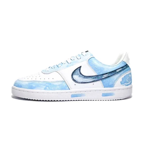 Кроссовки Nike Court Vision 1 Skateboarding Shoes Women's Low-top Blue, голубой