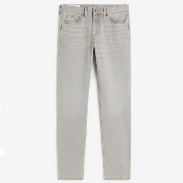 Джинсы H&M Slim, светло-серый