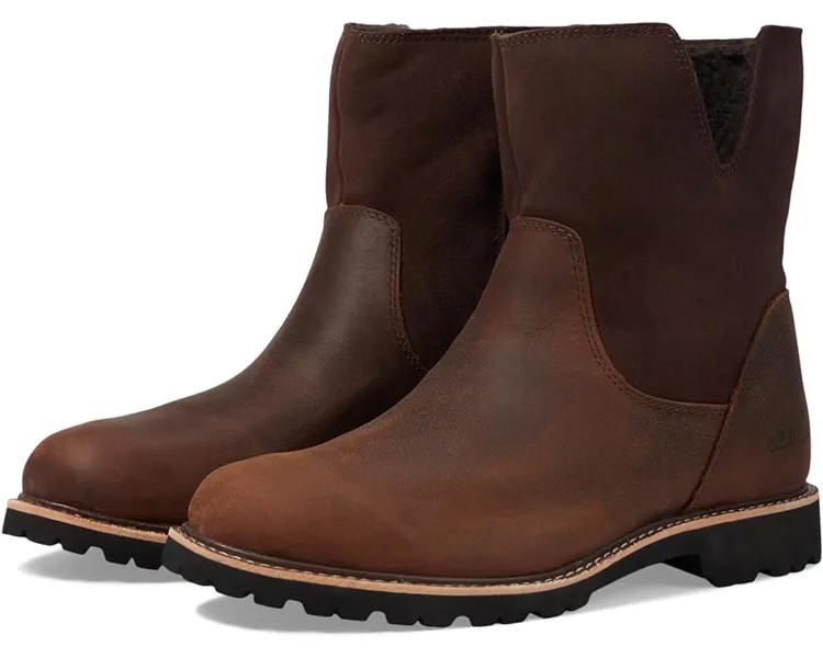 Ботинки L.L.Bean Rugged Cozy Mid Roll Down, коричневый