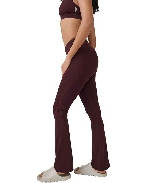 Брюки FP Movement Resilience Slim Leg Flare, цвет Fig Jam