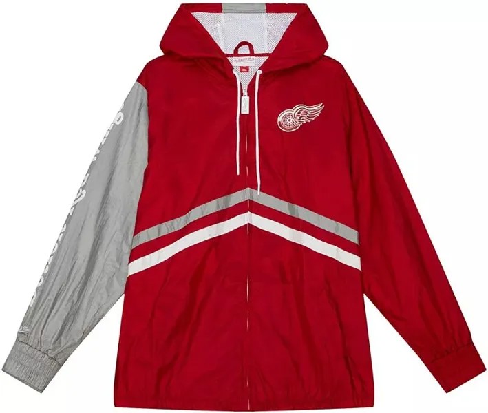 Красная ветровка Mitchell & Ness Detroit Red Wings Undeniable