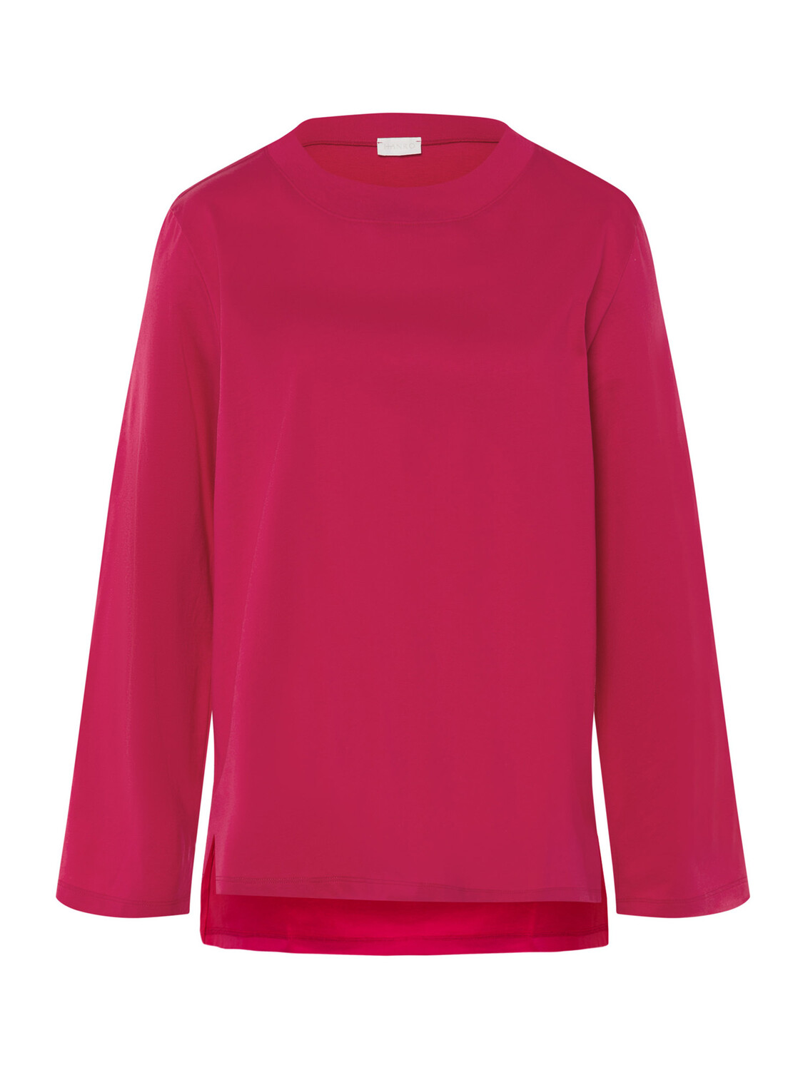 Лонгслив Hanro Natural Shirt, розовый