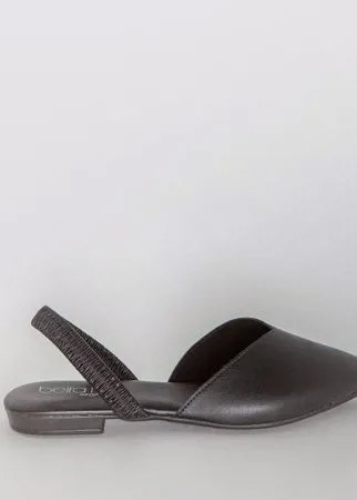 Черные туфли из эко-кожи Beira rio
