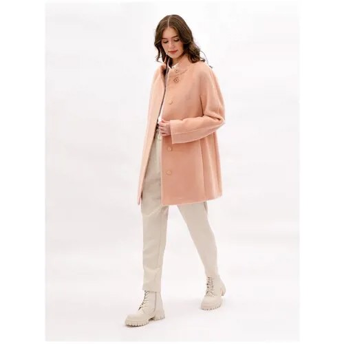 Пальто  Lea Vinci, размер 50/170, розовый