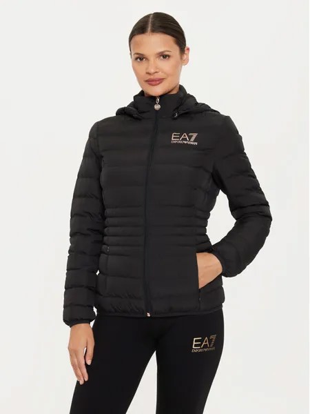 Переходная куртка regular fit Ea7 Emporio Armani, черный