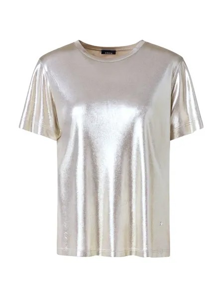 Металлическая футболка Akris, золотой