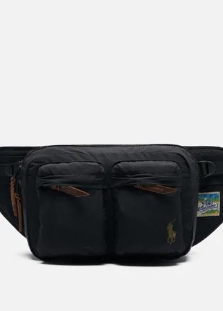 Сумка на пояс Polo Ralph Lauren Lightweight Mountain WPII, цвет чёрный