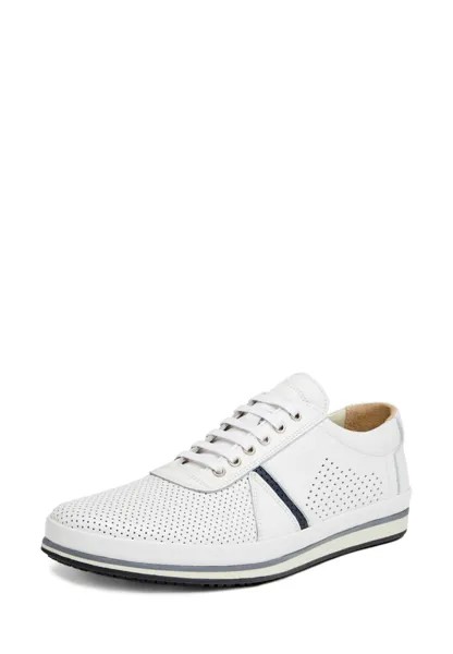 Полуботинки мужские Pierre Cardin 32606810 белые 45 RU