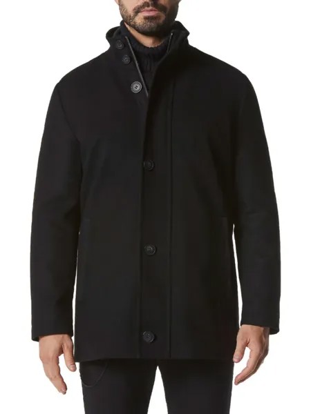 Полевая куртка Dorsey из смесовой шерсти Andrew Marc, черный