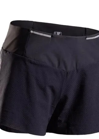 Шорты для бега жен. KIPRUN LIGHT, размер: M RU46, цвет: Черный KIPRUN Х Decathlon