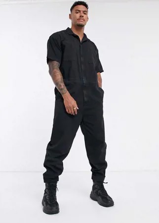 Черный комбинезон ASOS DESIGN