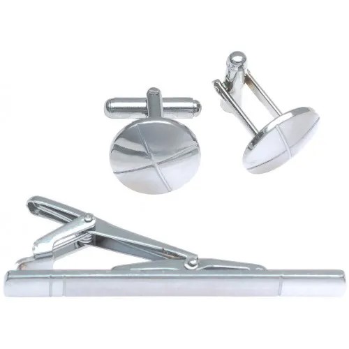 Запонки из бижутерного сплава WowMan Accessories WMA0071SS