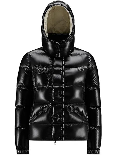 Женская стеганая куртка-пуховик Flumet Moncler, черный