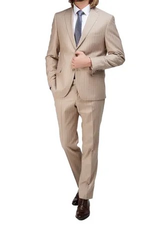 Классический костюм мужской BOLINI 2621 S HORNES LUX бежевый 50-176