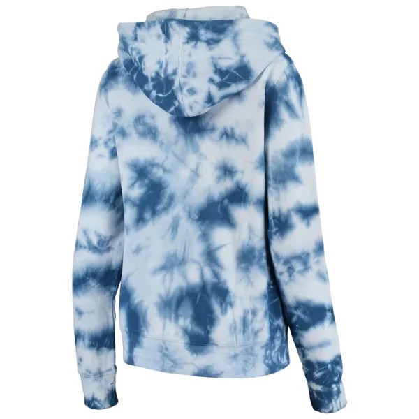 Женская флисовая толстовка с молнией во всю длину New Era Royal Indianapolis Colts Tie Dye New Era