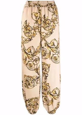 Versace Jeans Couture спортивные брюки с принтом Baroque