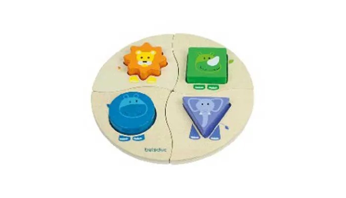 Деревянная игрушка Beleduc Развивающая Забавная четверка