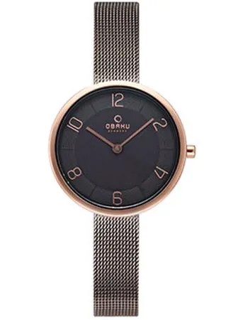 Fashion наручные  женские часы Obaku V195LXVJMJ. Коллекция Mesh