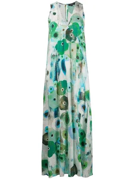 Antonelli платье с абстрактным цветочным принтом