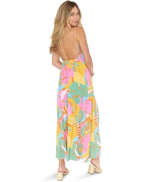 Платье Show Me Your Mumu Julia Maxi Dress, цвет Tropical Fruit