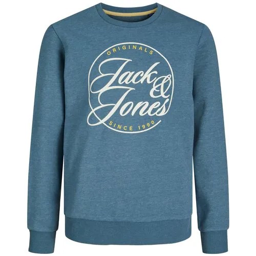 Jack & Jones, джемпер для мальчика, Цвет: серо-голубой, размер: 128