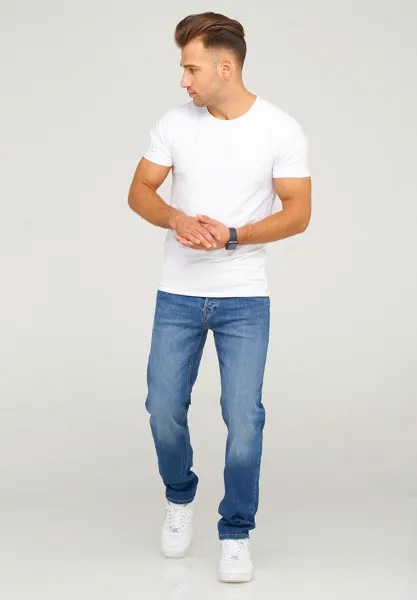 Джинсы Jack & Jones Straight Leg JJIMIKE JJARIS, цвет Dark Blue Denim