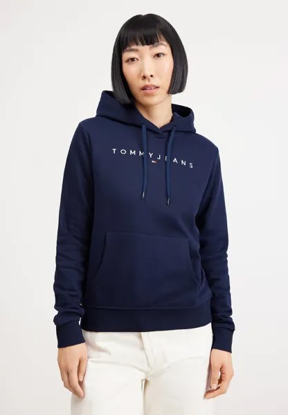 Толстовка LINEAR HOODIE Tommy Jeans, цвет dark night navy