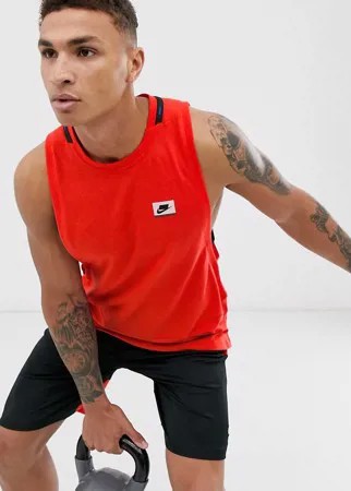 Красная майка Nike Training Sport Pack-Черный