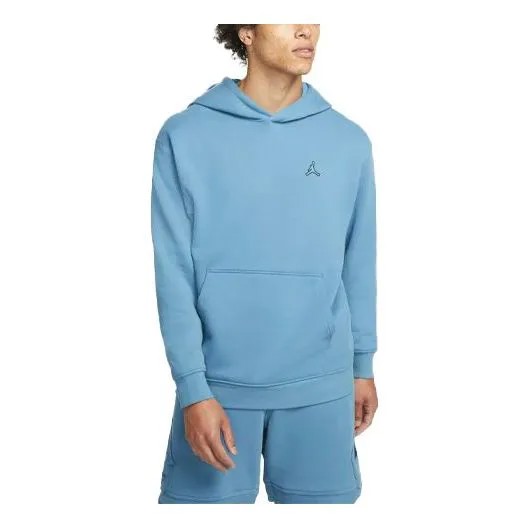 Толстовка Men's Air Jordan Essentials Logo Fleece Pullover Blue, синий
