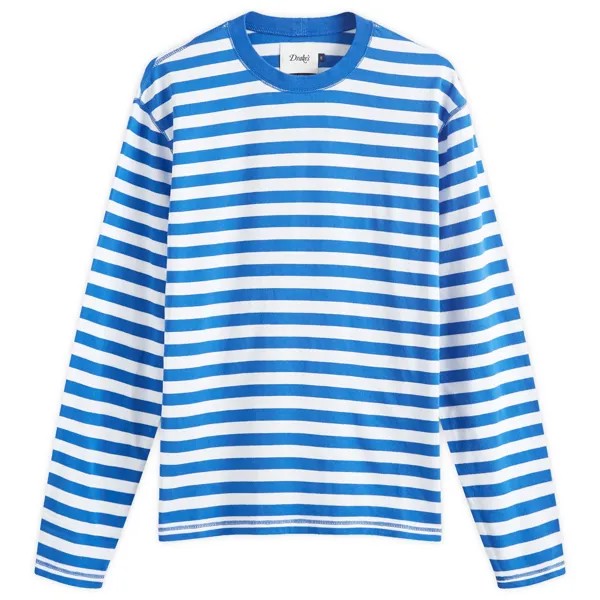 Свитер Drake'S Long Sleeve Stripe Hiking T-Shirt, цвет Navy & White