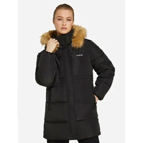 Куртка Lotto LADY'S PADDING JKT, размер 50, черный