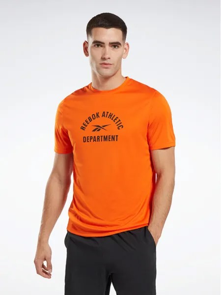 Футболка active fit Reebok, оранжевый