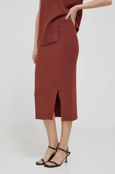 Юбка Dkny, красный