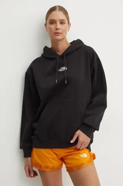 Эфирное худи The North Face, черный