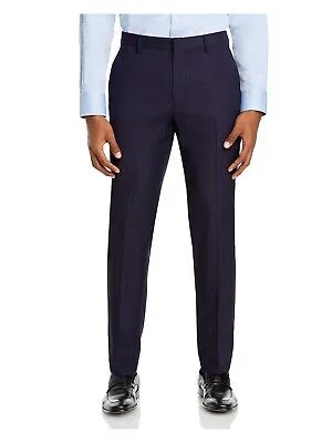 THEORY Мужские темно-синие прямые брюки Extra Slim Fit без защипов 32