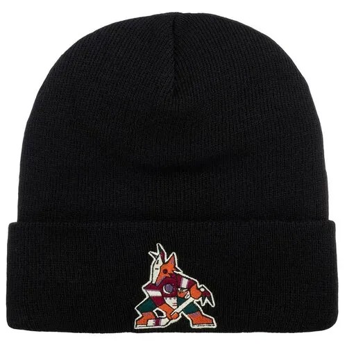 Шапка вязаная AMERICAN NEEDLE 21019A-PCO Phoenix Coyotes Cuffed Knit NHL, размер ONE