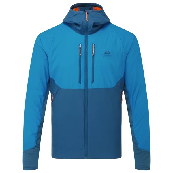 Флисовая жилетка Mountain Equipment Switch Pro Hooded, цвет Mykonos Blue/Majolica Blue