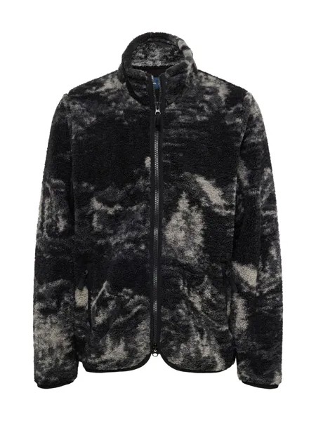 Флисовая жилетка Abercrombie & Fitch, черный