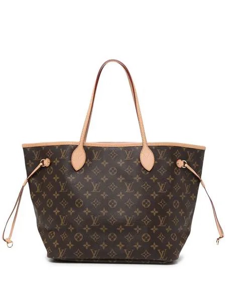 Louis Vuitton сумка Neverfulll MM 2013-го года с монограммой
