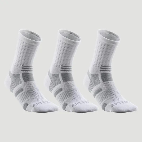 Теннисные носки RS 560 High 3 пары, белый/серый ARTENGO, цвет weiss