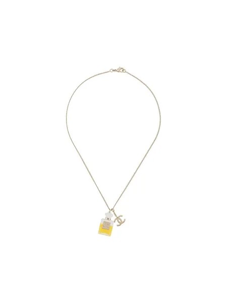 Chanel Pre-Owned колье 2004-го года с подвеской в виде флакона духов