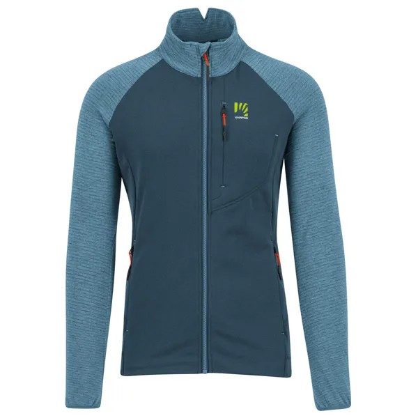 Флисовая жилетка Karpos Pizzocco Evo Full Zip Fleece, цвет Stargazer/Niagara