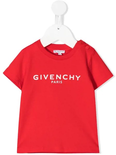 Givenchy Kids футболка с логотипом