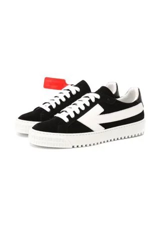 Замшевые кеды Arrow Off-White