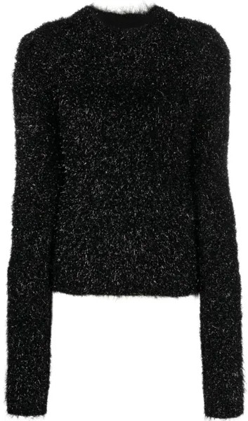 Alberta Ferretti джемпер с объемными рукавами, черный