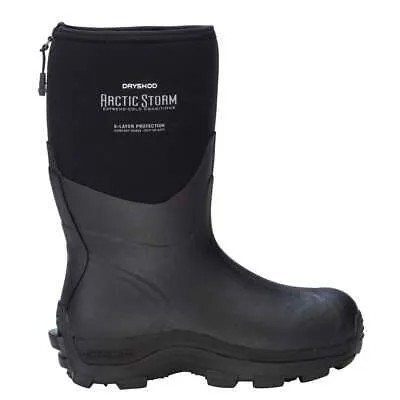 Черные повседневные мужские ботинки Dryshod Arctic Storm Mid Pull On ARS-MM-BK