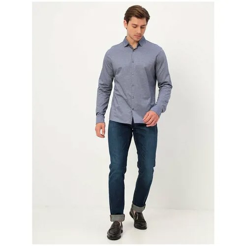 Рубашка GREG, размер 174-184/41, синий