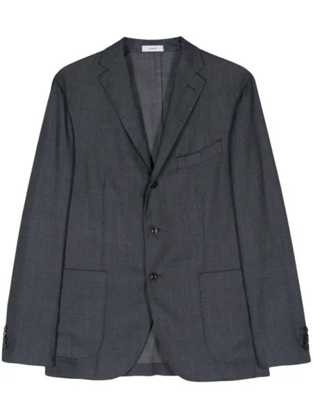 Boglioli однобортный пиджак K-Jacket, синий