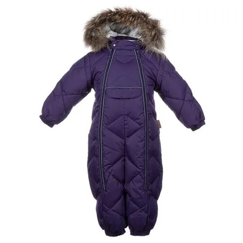Пуховый комбинезон зимний Huppa Beata 1 31930155-70073 70073, dark lilac, размер 62
