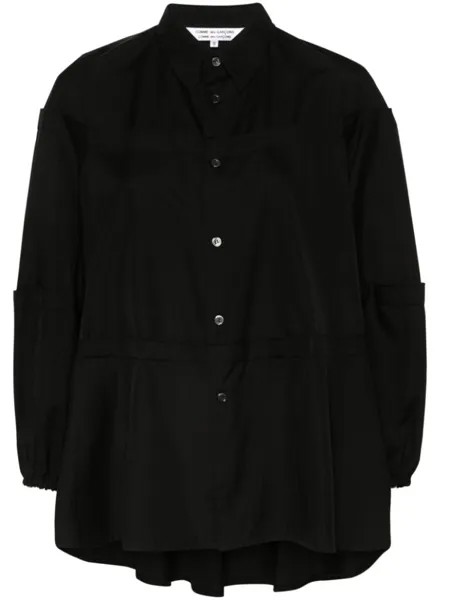 Comme Des Garçons Comme Des Garçons рубашка с необработанными краями, черный